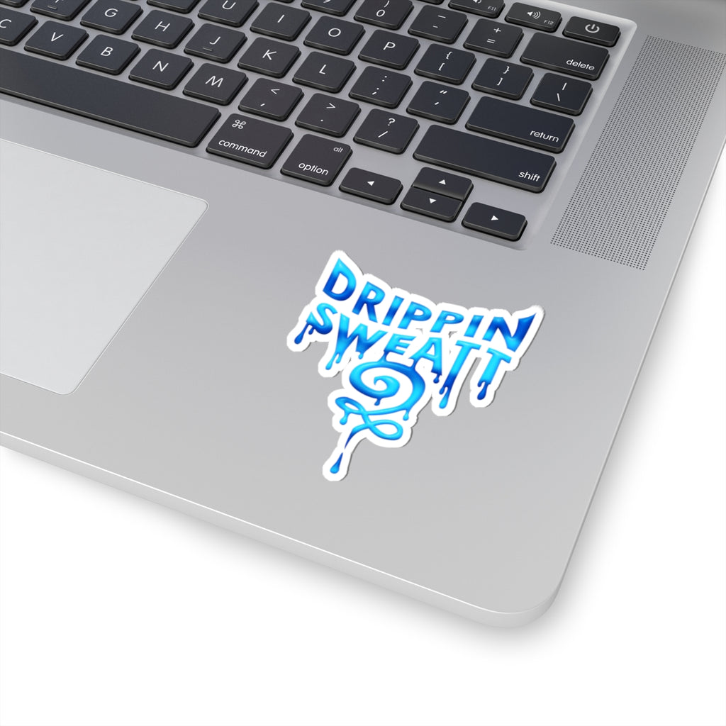 Drippin Sweatt Kiss-Cut Logo Stickers